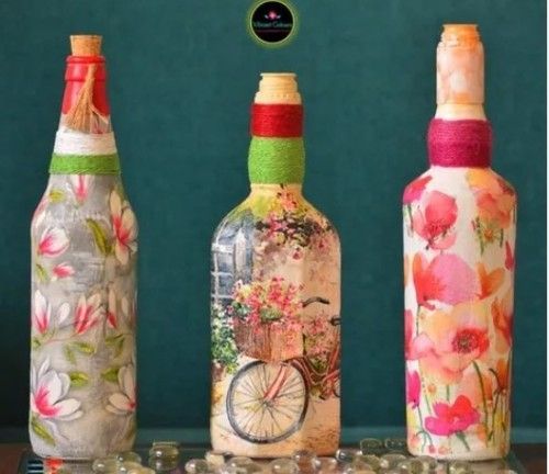 Handcrafted Bottles for Home Decor