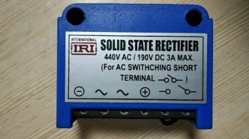 440V Ac Solid State Brake Rectifier Application: Industrial