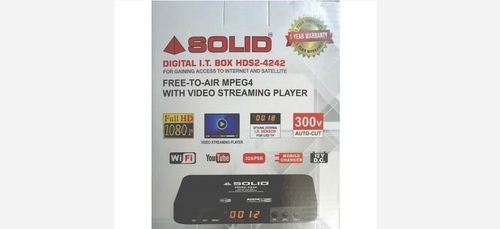 Solid Hds2-4242 Mini Full Hd Dvb-S2 It Box With Application: Solid.Sale