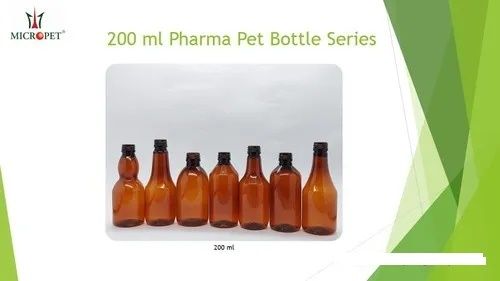 Pharma Pet Bottle (200 Ml) Diameter: 25 Millimeter (Mm)