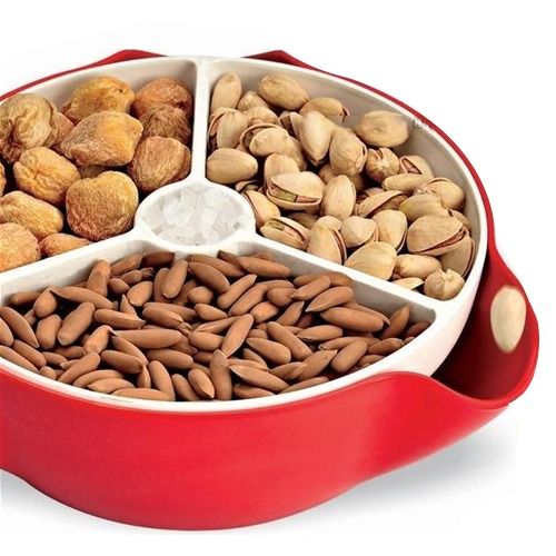 Red Melamine Dry Fruit Sets Size: Lot Of Size