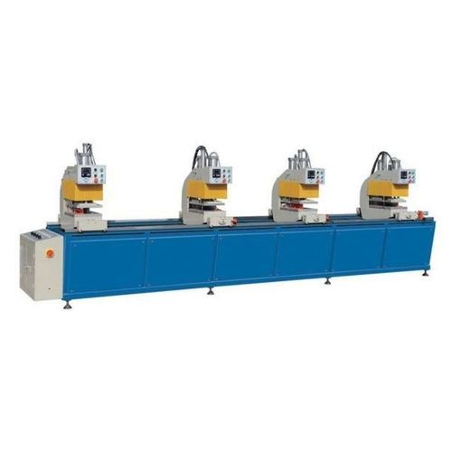 Blue And White Four Head Welding Machine