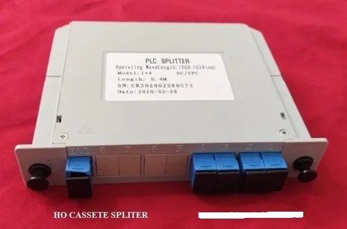 Cassette Optical Fiber Splitter