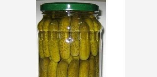 Canned Vinegar Pickled Cucumber