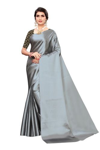 Ladies Designer Satin Saree