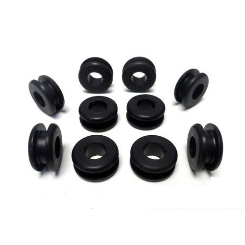 Durable Round Black Rubber Grommet