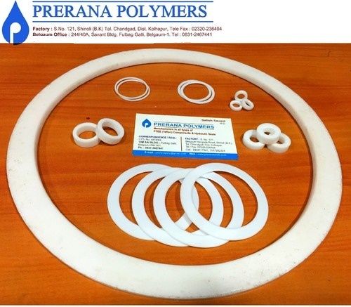 Ptfe Backup Rings And Washers Hardness: 55-60 Shore D.