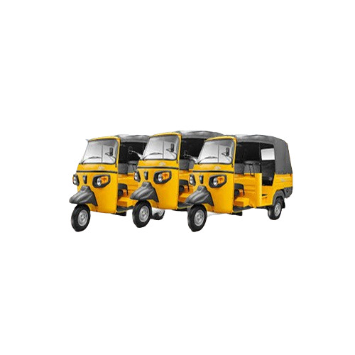 Electric Auto Rickshaw - Color: Yellow