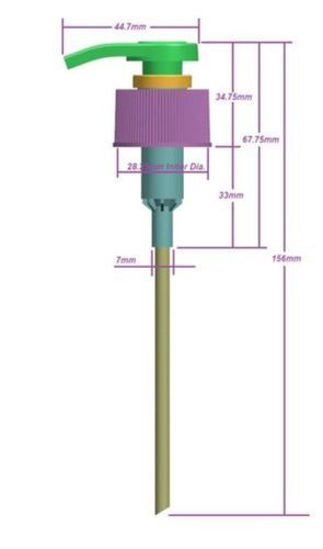 Quarter Turn Plastic Tap Size: 1/5"