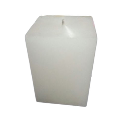 Square Shape White Candle