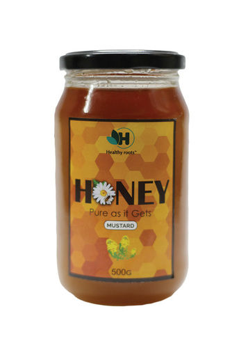 100% Pure Mustard Raw Honey