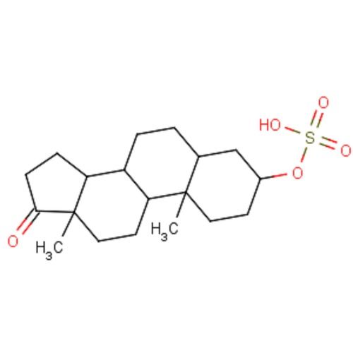 Androstan-17-one,3-(sulfooxy)-, (3a,5a)- CAS No.: 2479-86-9