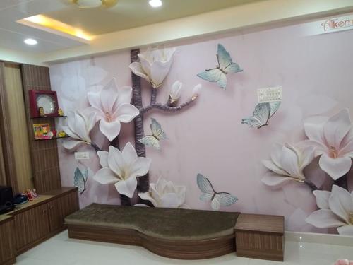Customized Design 3D Wallpaper at Best Price in Nashik 