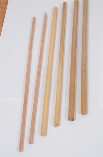 Wooden Dowels With Cylindrical Shape Application: Industrial