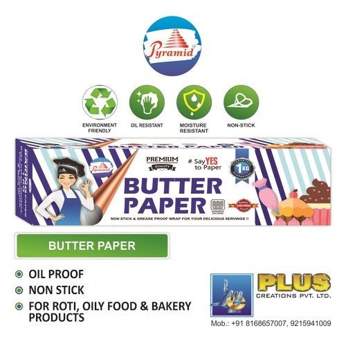 Pyramid Butter Paper 1 Kg Roll