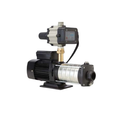 Single Phase Electric Multistage Water Pump - Color: Black