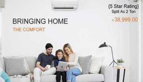 White Pure Copper Air Conditioner