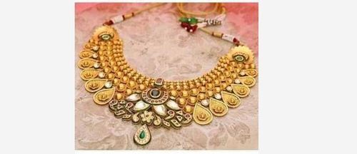 Gold Necklace With 22 Karat