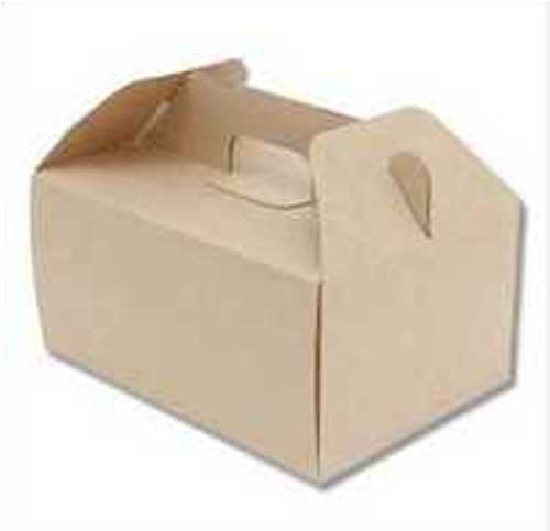 White Rectangular Corrugated Carton Box