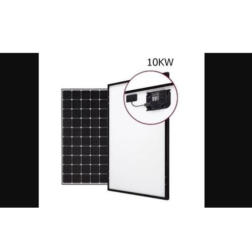 10 Kw Solar On Grid Power Generator - Color: Black