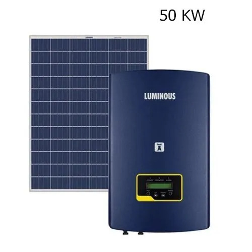 50 Kw Solar On Grid System - Color: Blue