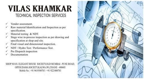 Technical Inspection Services By VILAS KHAMKAR