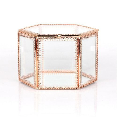 Transparent Decorative Jewelry Box  - Design: Trendy