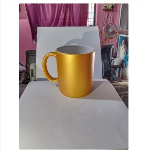Golden Plain Coffee Mug 300ml