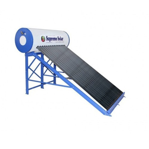 220 Lpd Etc Solar Water Heater - Color: Blue+White