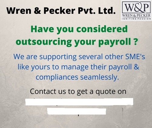 Payroll Plus Outsourcing Services By Wren & Pecker Pvt Ltd