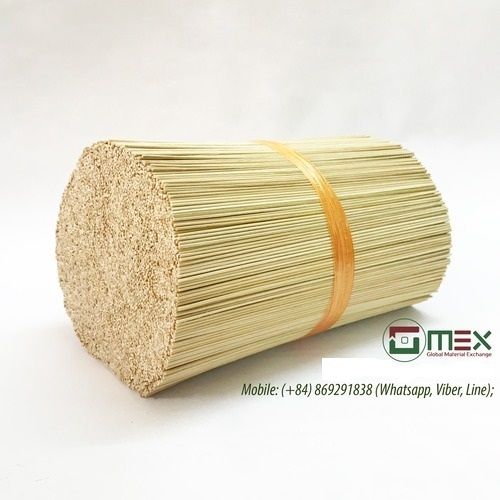 Bleached Bamboo Sticks For Making High Quality Incense Diameter: 1.3 Millimeter (Mm)