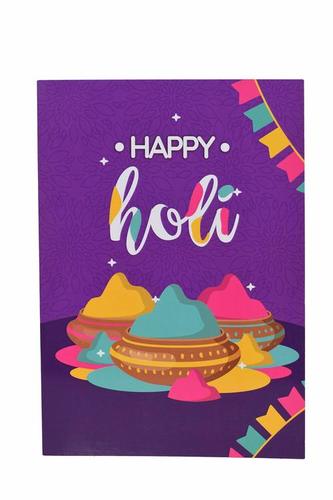 Singing Voice Greeting Card For Holi