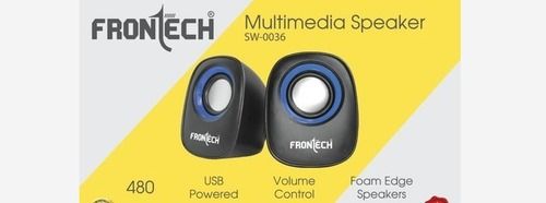 Black Sw-0036 Frontech Multimedia Speaker