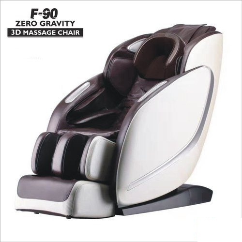 Full Body Massage Chair Zero Gravity F-90 - Color: Brown And Grey