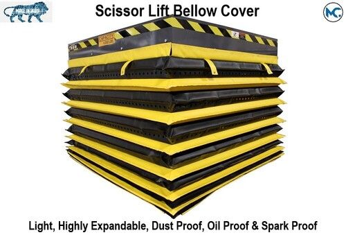 Highly Expandable Dust Proof Scissor Lift Bellow Cover