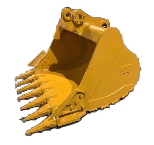 Color Coated CAT 330 Rock Excavator Bucket with Large Stowing Surface