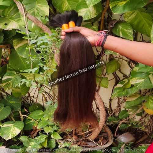 Natural Wave Unprocessed Raw Bulk Human Hair with 2 Years of Warranty