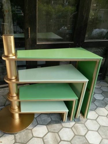 Green Multipurpose Use Designer Table