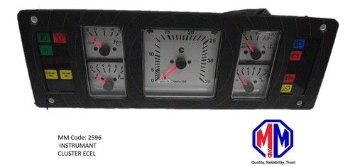 Multi Color Electronix Instrument Panel Cluster