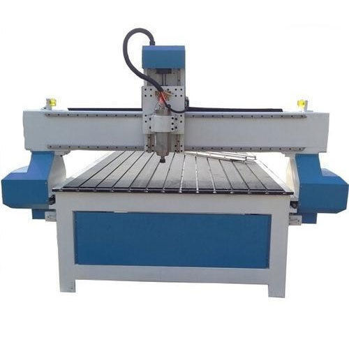 Blue Automatic Cnc Router Machine For Wood & Stone