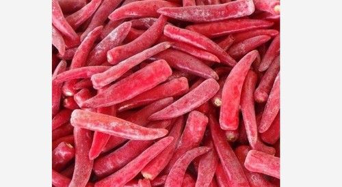 Frozen Red Natural Chilli Grade: A