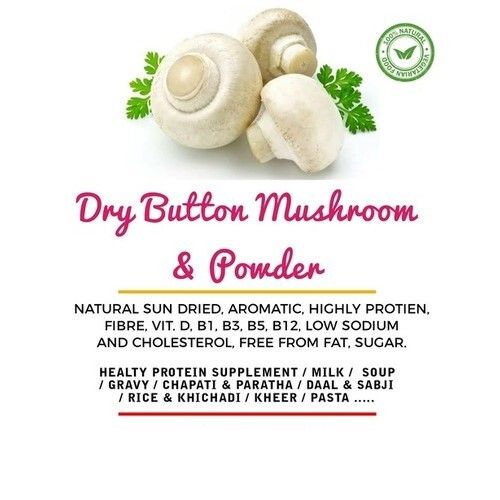 Dehydrated Button Mushroom Powder