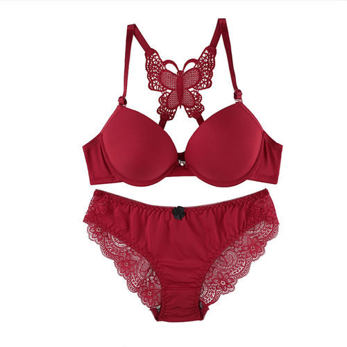 All Colors Lady Beauty Back Front Closure Bra Panty Set at Best Price in  Guangzhou