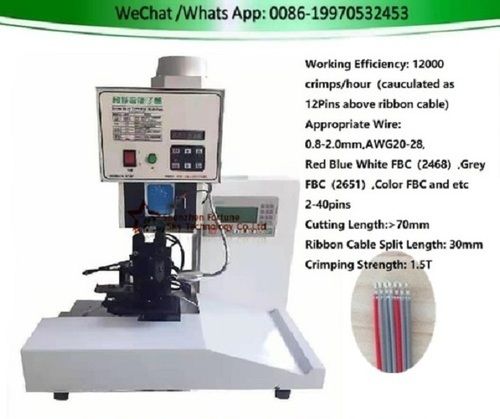 1.5t Ribbon Cable Crimping Machine Power: 550 Watt (w)