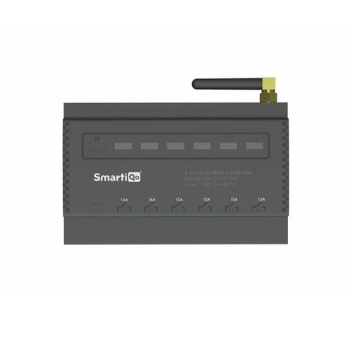 Smartiqo Wifi 6 Channel Kinetic Switch Controller - Color: Black