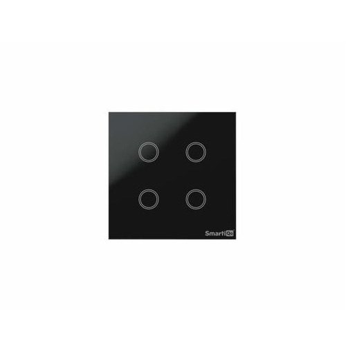 Smartiqo Wifi Glass Panel Touch Switch - Color: Black