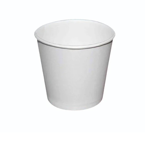 White Paper Cups - 100ml, 100% Leakproof & Microwave Safe | Recyclable, Stylish, Durable, & Suitable for Hot and Cold Drinks