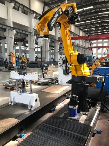 Zhouxiang 6 Axis Mig Mag Robotic Welding Arm With 6kg Load Capacity