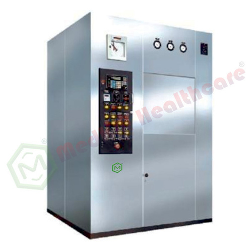Rectangular Sliding Single And Double Door Autoclave at Best Price in Delhi Medkm Healthcare