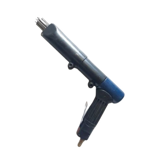 Gun Type Air Needle Scaler - Color: Grey